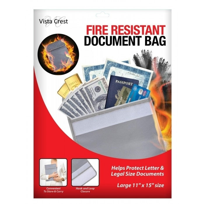 FIRE RESISTANT DOCUMENT BAG Image 1