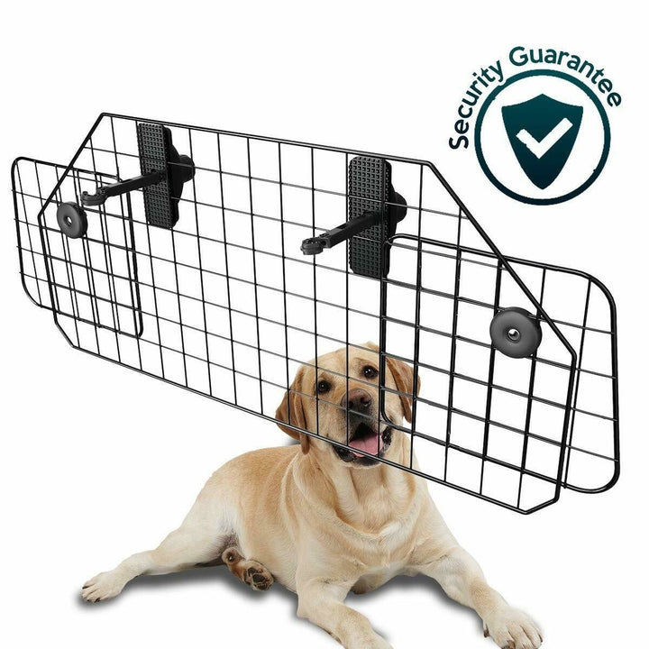 Zone Tech Safety Pet Dog Barrier Coated Wire Adjustable Mounted Headrest Cage Image 1