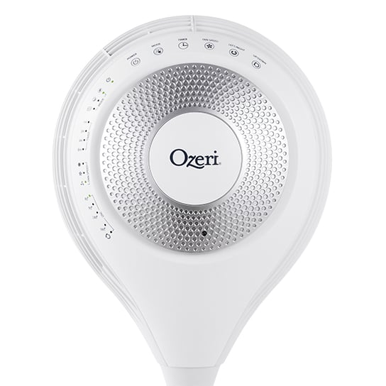 Ozeri 360 Duo Tower Fan Dual Oscillation Large Air Intake Quiet Remote Control Image 4