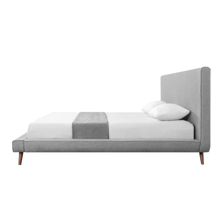 Loft Lyfe Jaxx Platform Bed-Linen-Upholstered-Twin- Full- Queen- King-Inspierd Home Image 5