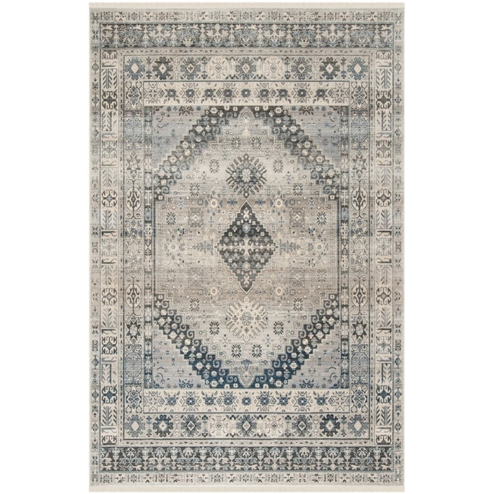 SAFAVIEH Vintage Persian VTP472F Grey / Blue Rug Image 1