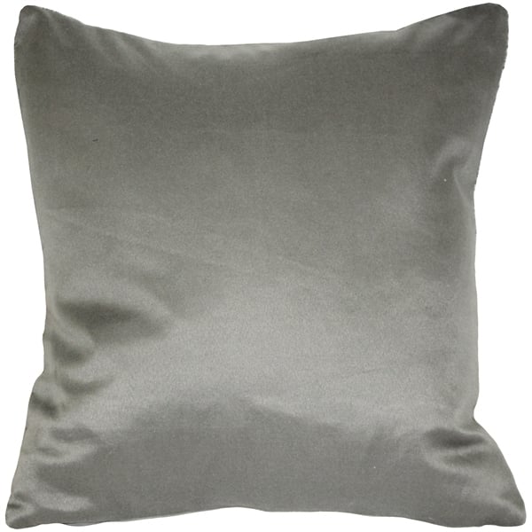 Pillow Decor Hygge Morning Gray Knit Pillow 18x18 Soft Acrylic Diamond Pattern Image 3