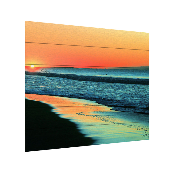 Wooden Slat Art 18 x 22 Inches Titled Good Morning Sunshine Ready to Hang Picture Image 3