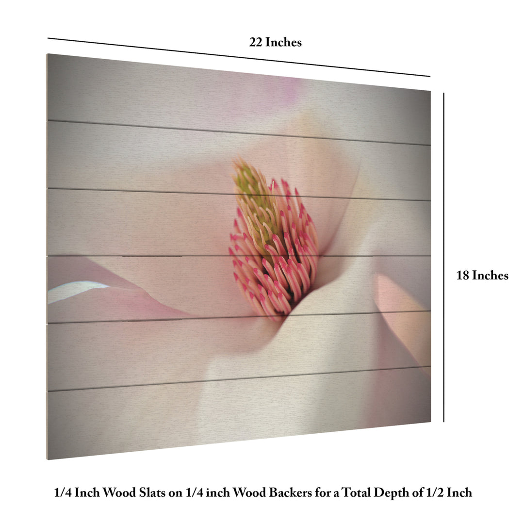 Wooden Slat Art 18 x 22 Inches Titled Heart of Spring Ready to Hang Picture Image 6