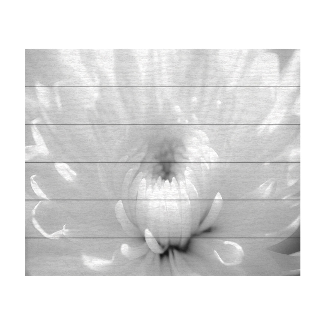 Wooden Slat Art 18 x 22 Inches Titled Infrared Flower 2 Ready to Hang Picture Image 2