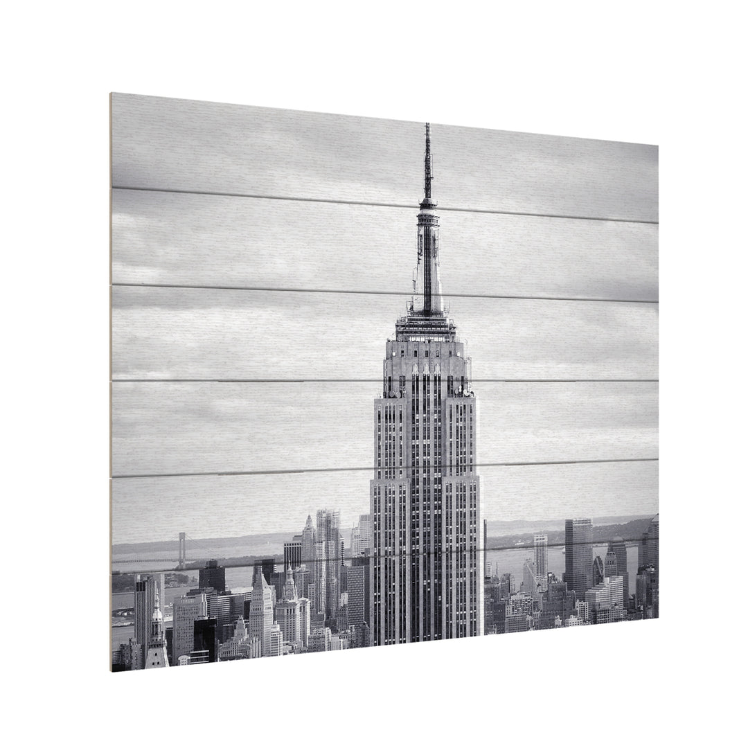 Wooden Slat Art 18 x 22 Inches Titled Empire Ready to Hang Picture Image 3