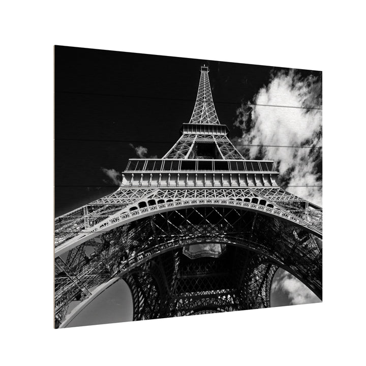 Wooden Slat Art 18 x 22 Inches Titled Paris Eiffel Tower 1 Ready to Hang  Picture Image 3