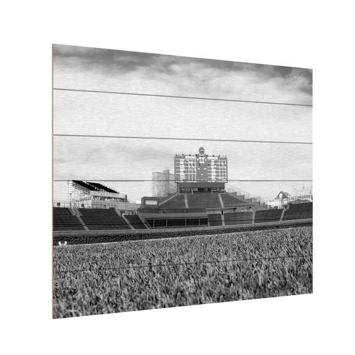 Wooden Slat Art 18 x 22 Inches Titled Wrigley Ready to Hang Picture Image 3