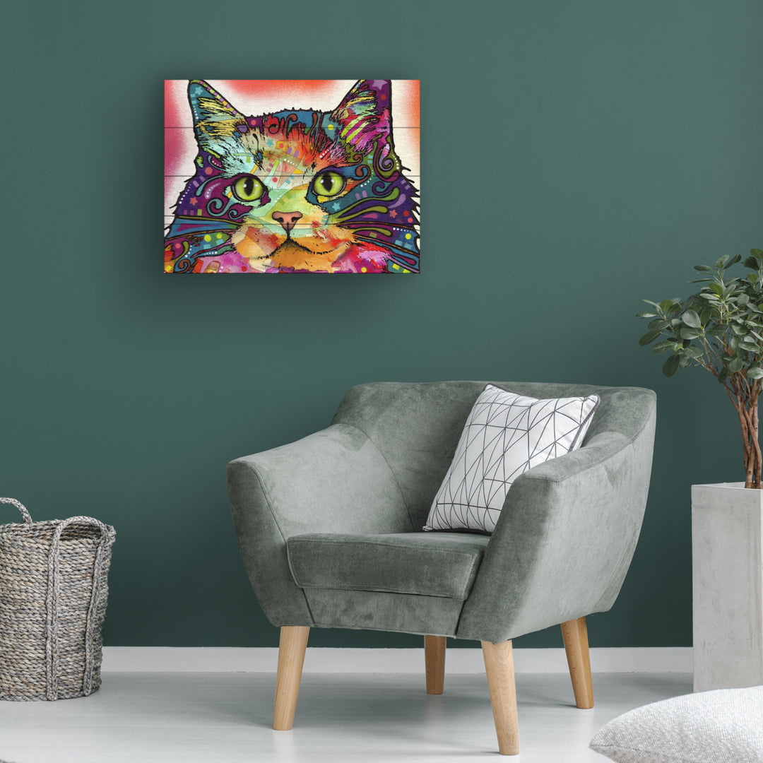 Wall Art 12 x 16 Inches Titled Ragamuffin Ready to Hang Printed on Wooden Planks Image 1