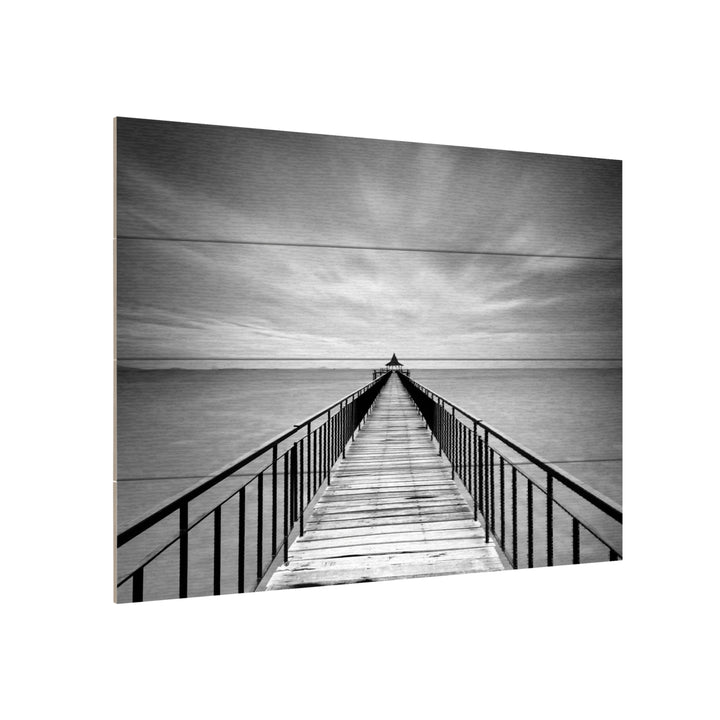 Wall Art 12 x 16 Inches Titled Withstand Ready to Hang Printed on Wooden Planks Image 3