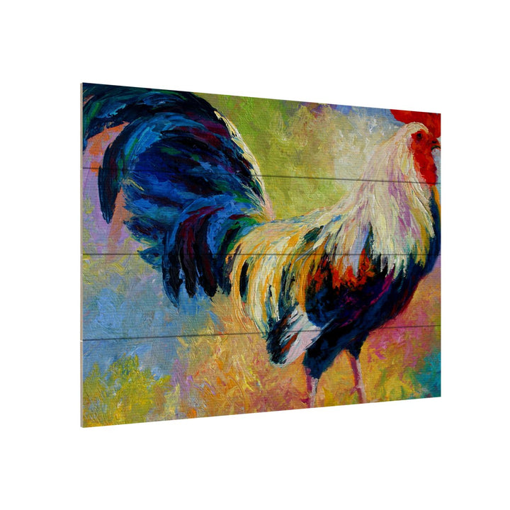 Wall Art 12 x 16 Inches Titled Eye Candy Ready to Hang Printed on Wooden Planks Image 3