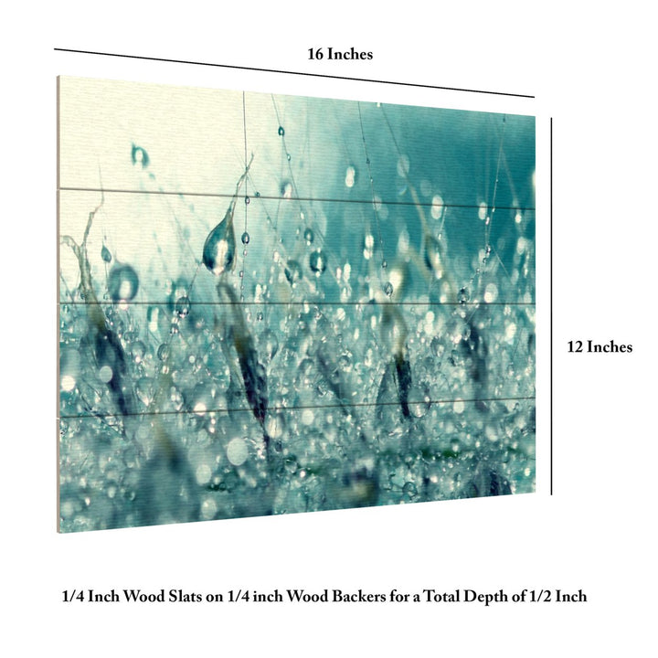 Wall Art 12 x 16 Inches Titled Under the Sea Ready to Hang Printed on Wooden Planks Image 6