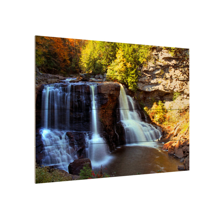 Wall Art 12 x 16 Inches Titled Motion Ready to Hang Printed on Wooden Planks Image 3
