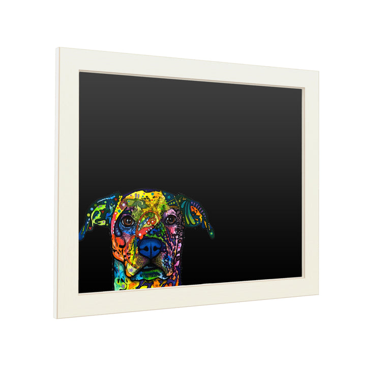 16 x 20 Chalk Board with Printed Artwork - Dean Russo Fiesta White Board - Ready to Hang Chalkboard Image 2