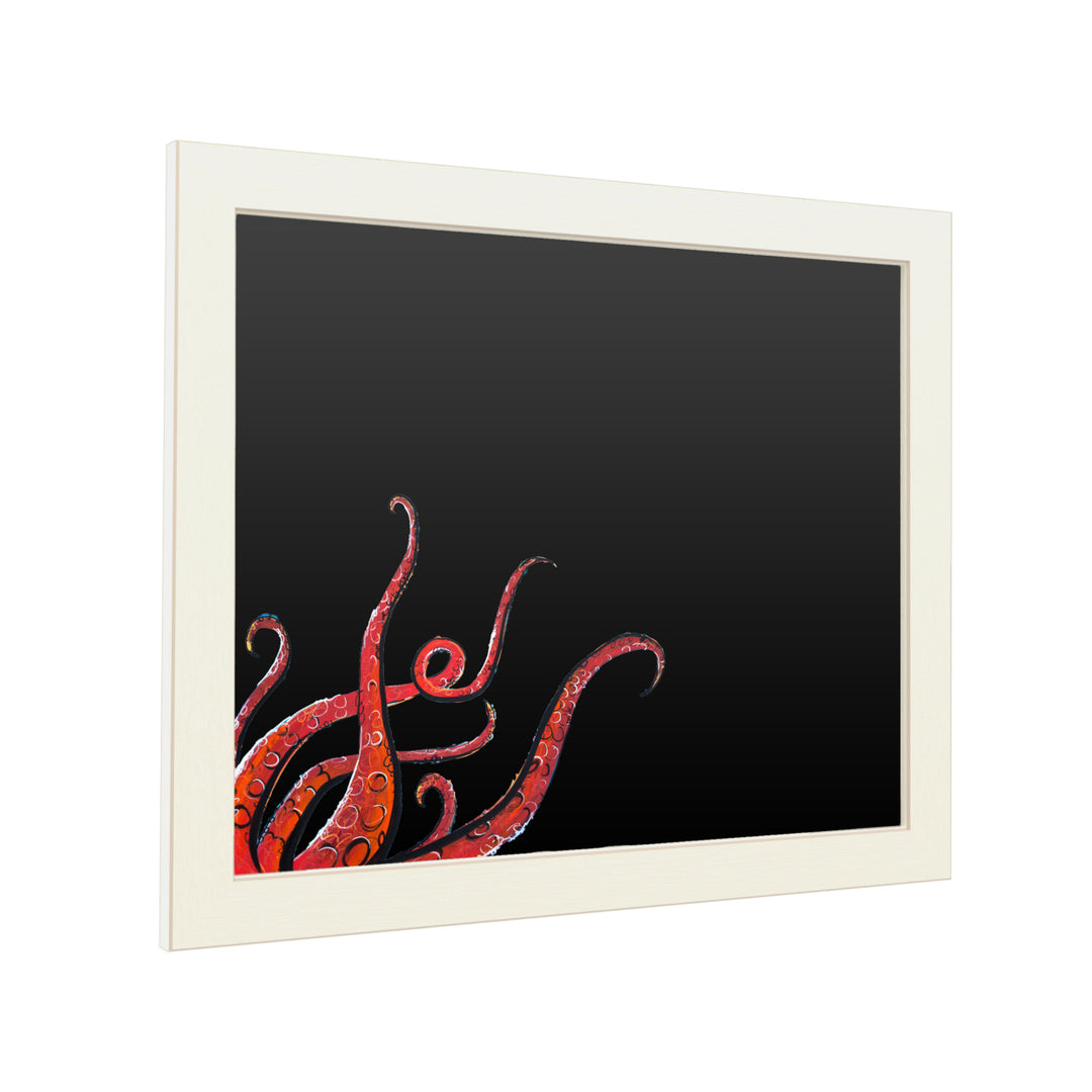 16 x 20 Chalk Board with Printed Artwork - Hanna Bruer The Deep White Board - Ready to Hang Chalkboard Image 2
