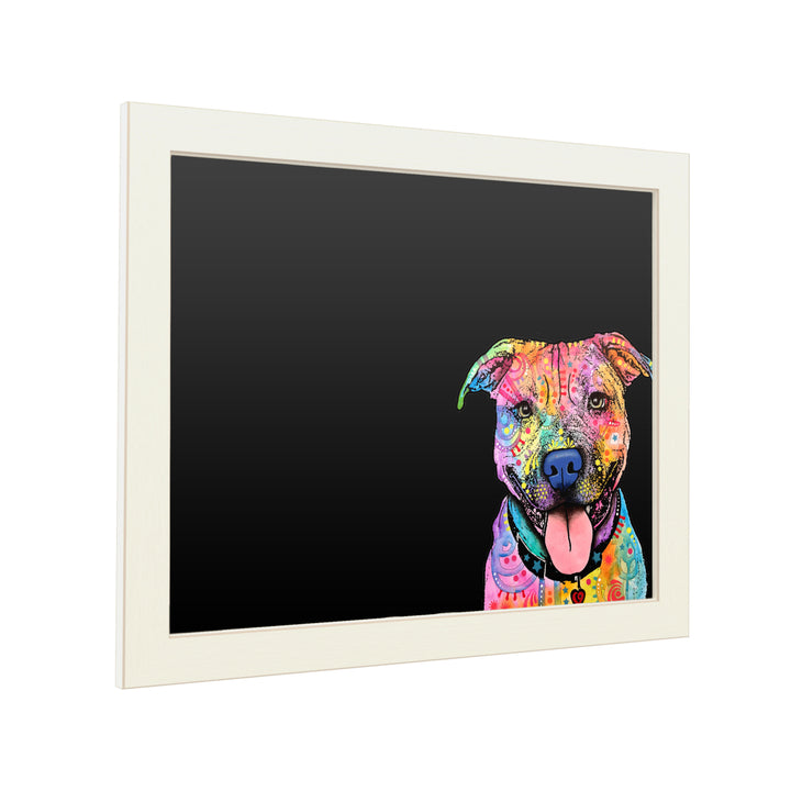 16 x 20 Chalk Board with Printed Artwork - Dean Russo Best Dog White Board - Ready to Hang Chalkboard Image 2