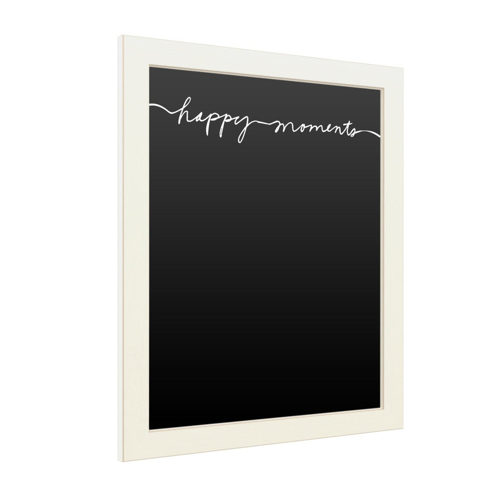 16 x 20 Chalk Board with Printed Artwork - Design Fabrikken Happy Moments Fabrikken White Board - Ready to Hang Image 2