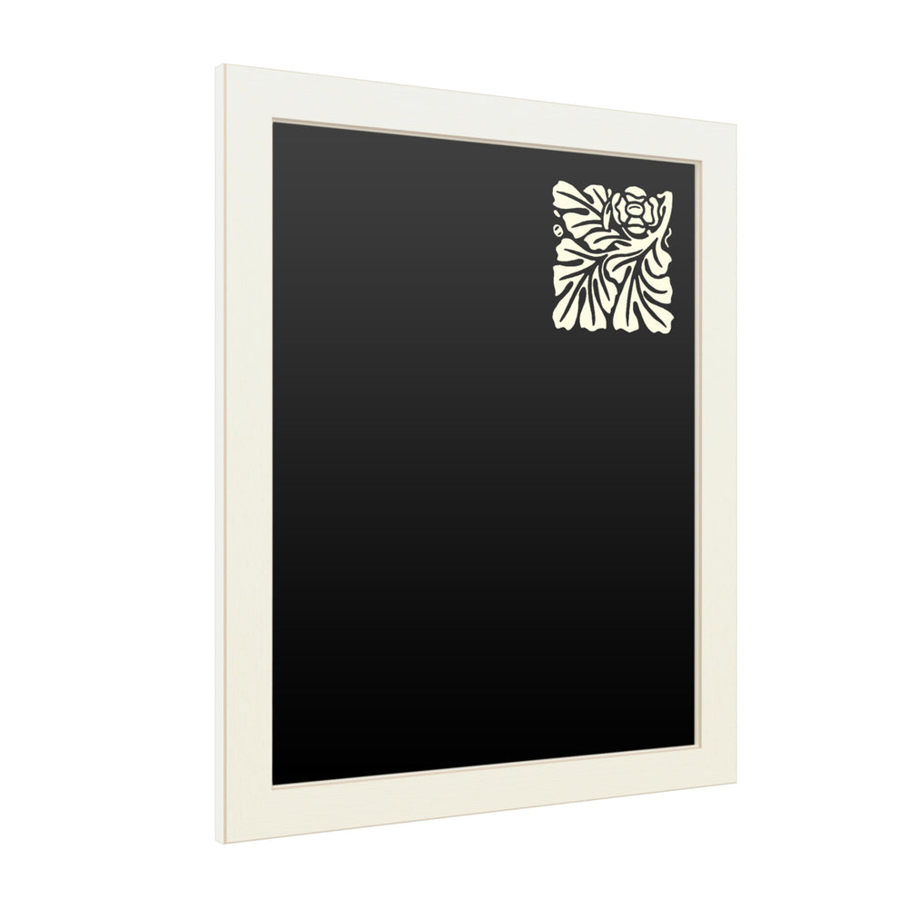 16 x 20 Chalk Board with Printed Artwork - Vision Studio Graphic Beauty Iii White Board - Ready to Hang Chalkboard Image 2