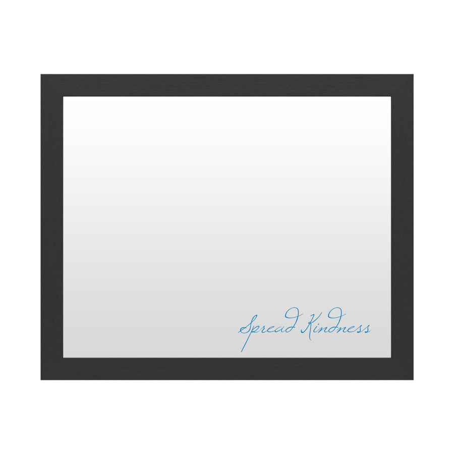 Dry Erase 16 x 20 Marker Board with Printed Artwork - Spread Kindness 2 White Board - Ready to Hang Image 1