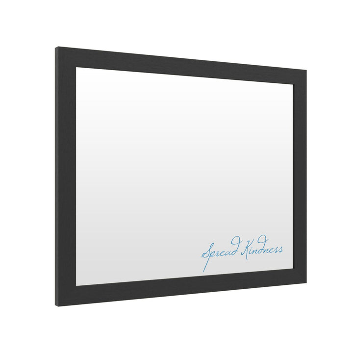 Dry Erase 16 x 20 Marker Board with Printed Artwork - Spread Kindness 2 White Board - Ready to Hang Image 2