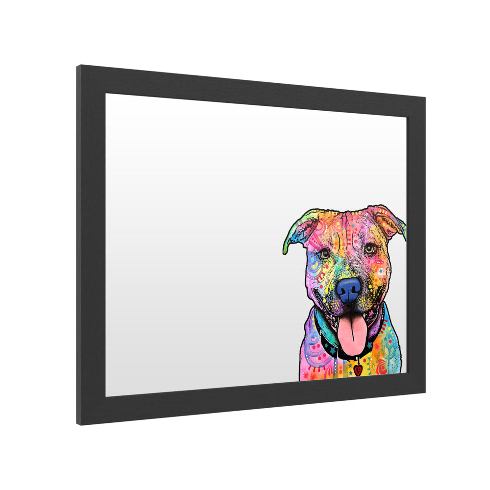 Dry Erase 16 x 20 Marker Board  with Printed Artwork - Dean Russo Best Dog White Board - Ready to Hang Image 2