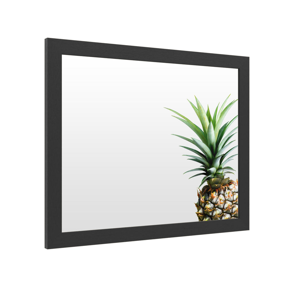 Dry Erase 16 x 20 Marker Board  with Printed Artwork - Lexie Gree Pineapple Color White Board - Ready to Hang Image 2