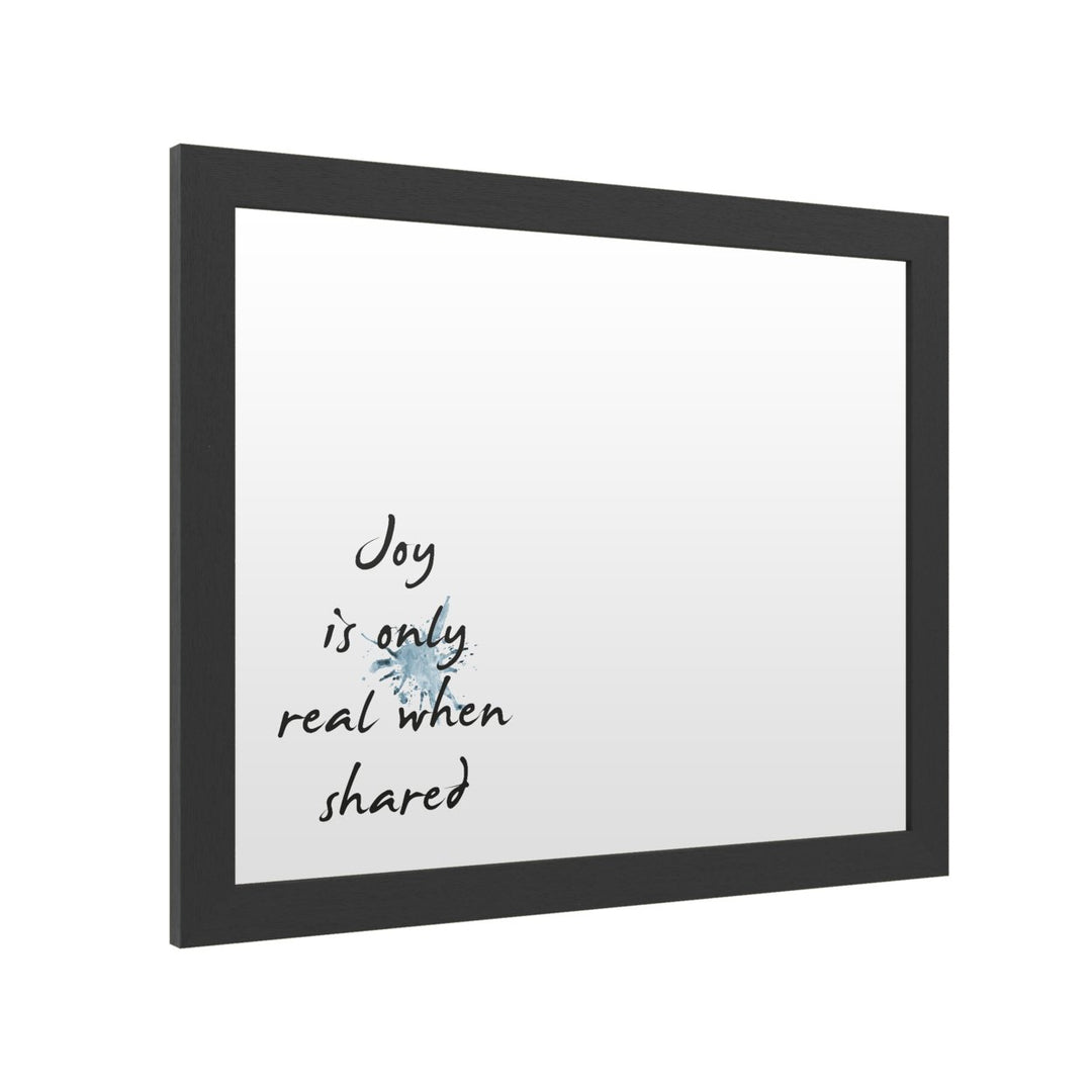 Dry Erase 16 x 20 Marker Board with Printed Artwork - Design Fabrikken Joy Fabrikken White Board - Ready to Hang Image 2