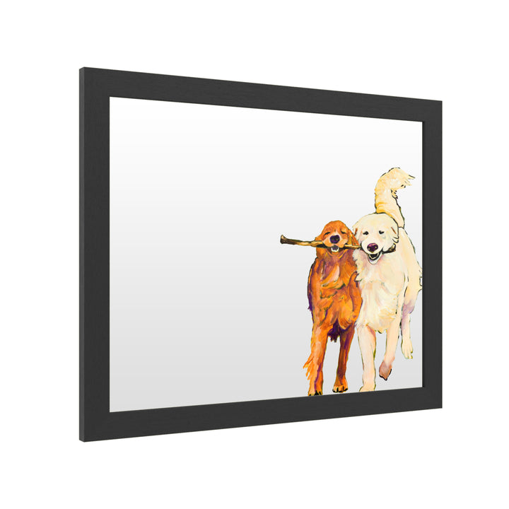 Dry Erase 16 x 20 Marker Board with Printed Artwork - Pat Saunders Stick With Me 1 White Board - Ready to Hang Image 2