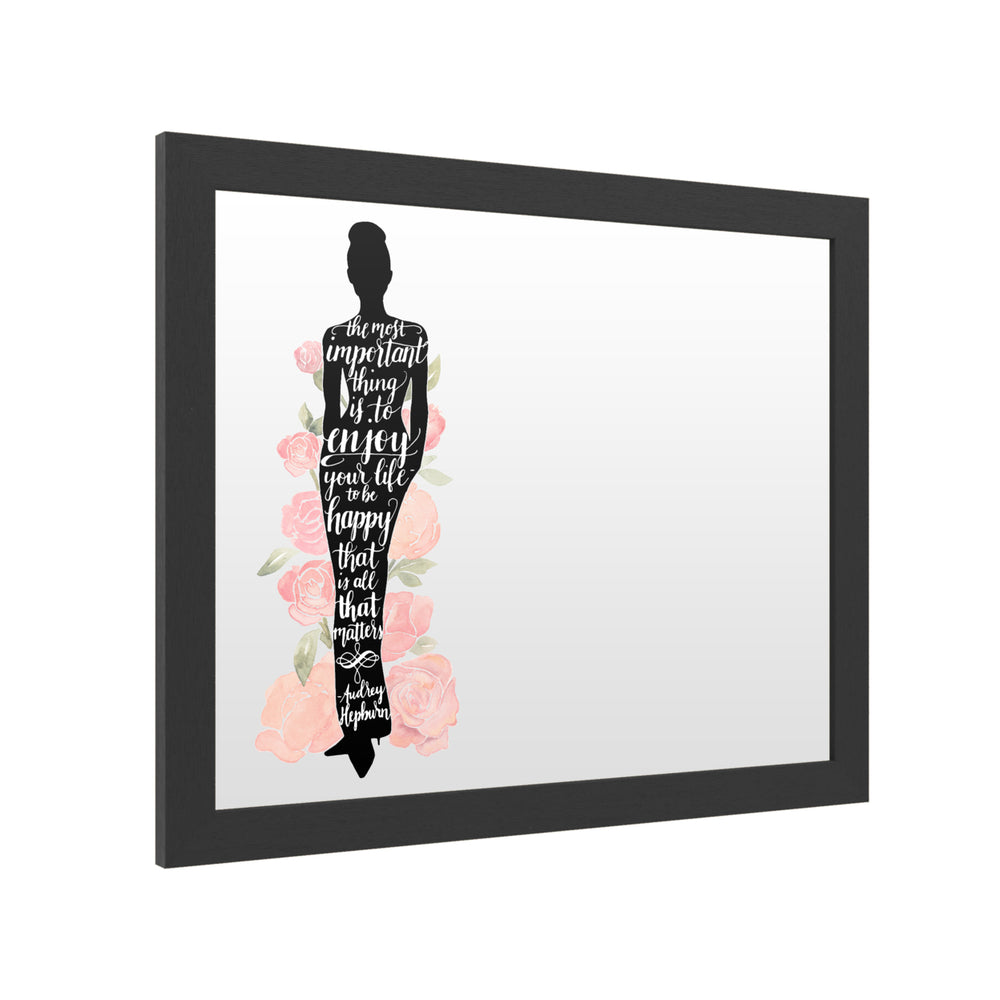 Dry Erase 16 x 20 Marker Board with Printed Artwork - Grace Popp Iconic Woman Iii White Board - Ready to Hang Image 2