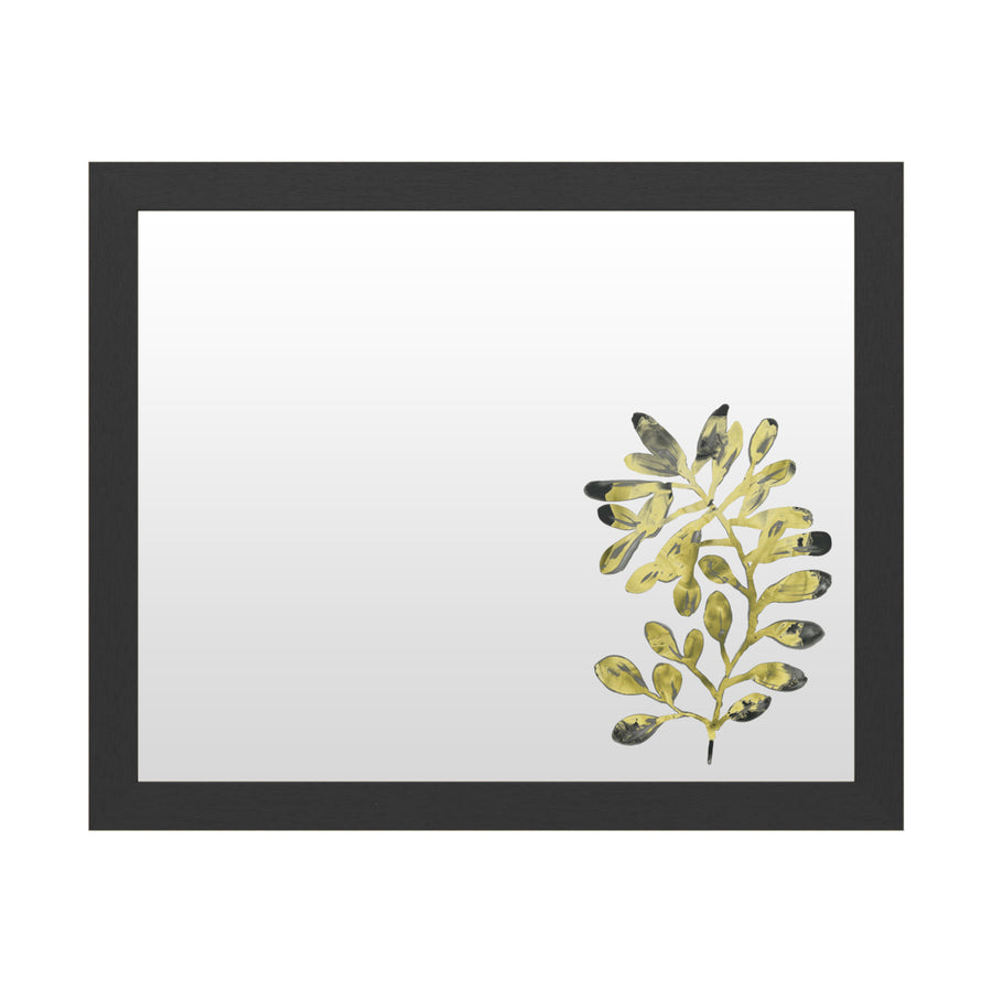 Dry Erase 16 x 20 Marker Board with Printed Artwork - June Erica Vess Foliage Fossil Ii White Board - Ready to Hang Image 1