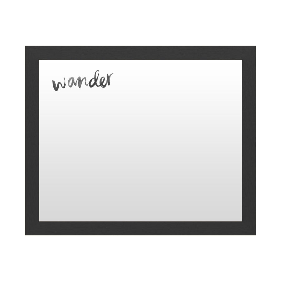 Dry Erase 16 x 20 Marker Board  with Printed Artwork - Jennifer Paxton Parker Posi-vibe II White Board - Ready to Hang Image 1