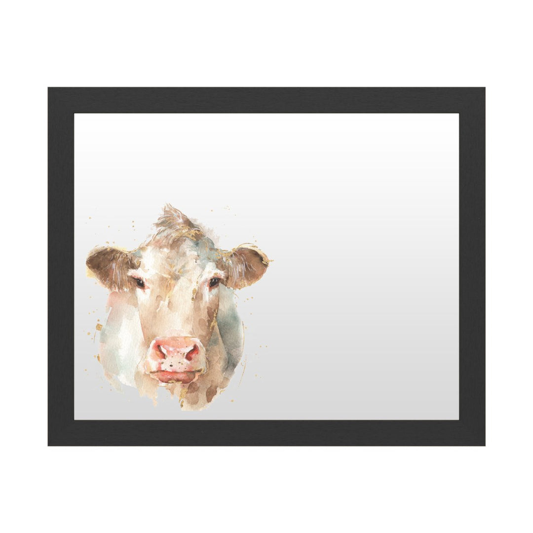 Dry Erase 16 x 20 Marker Board with Printed Artwork - Lisa Audit Farm Friends II White Board - Ready to Hang Image 1