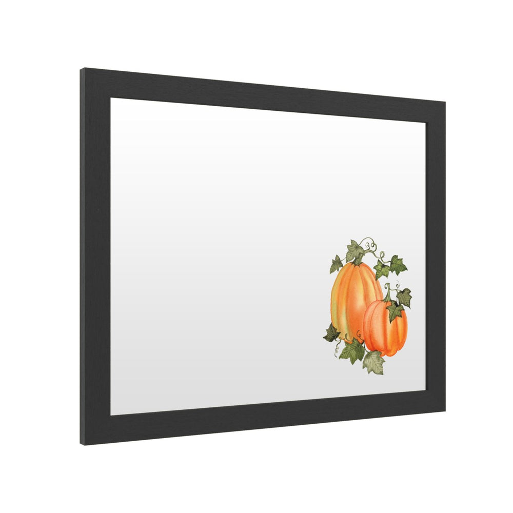 Dry Erase 16 x 20 Marker Board with Printed Artwork - Kathleen Parr Mckenna Pumpkin And Vines I White Board - Ready to Image 2