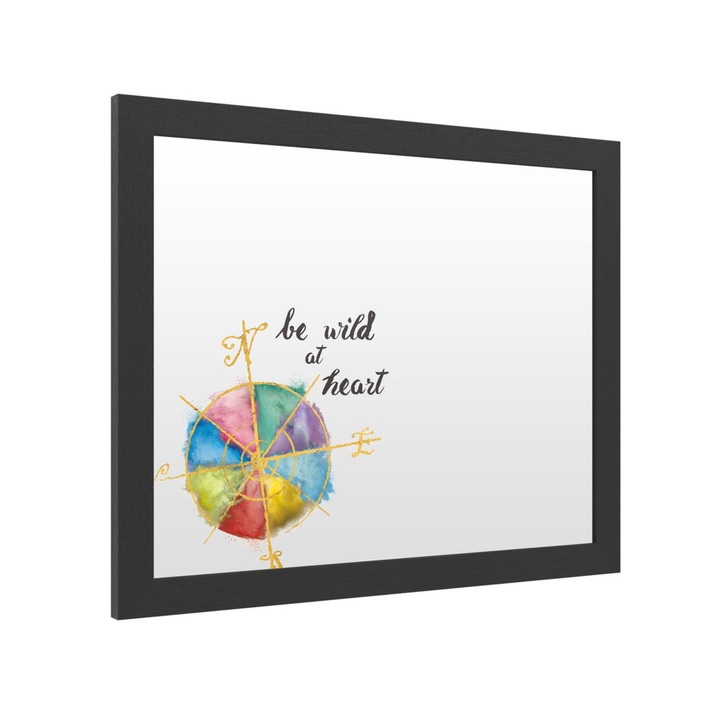 Dry Erase 16 x 20 Marker Board with Printed Artwork - Jess Aiken Colorful World III White Board - Ready to Hang Image 2