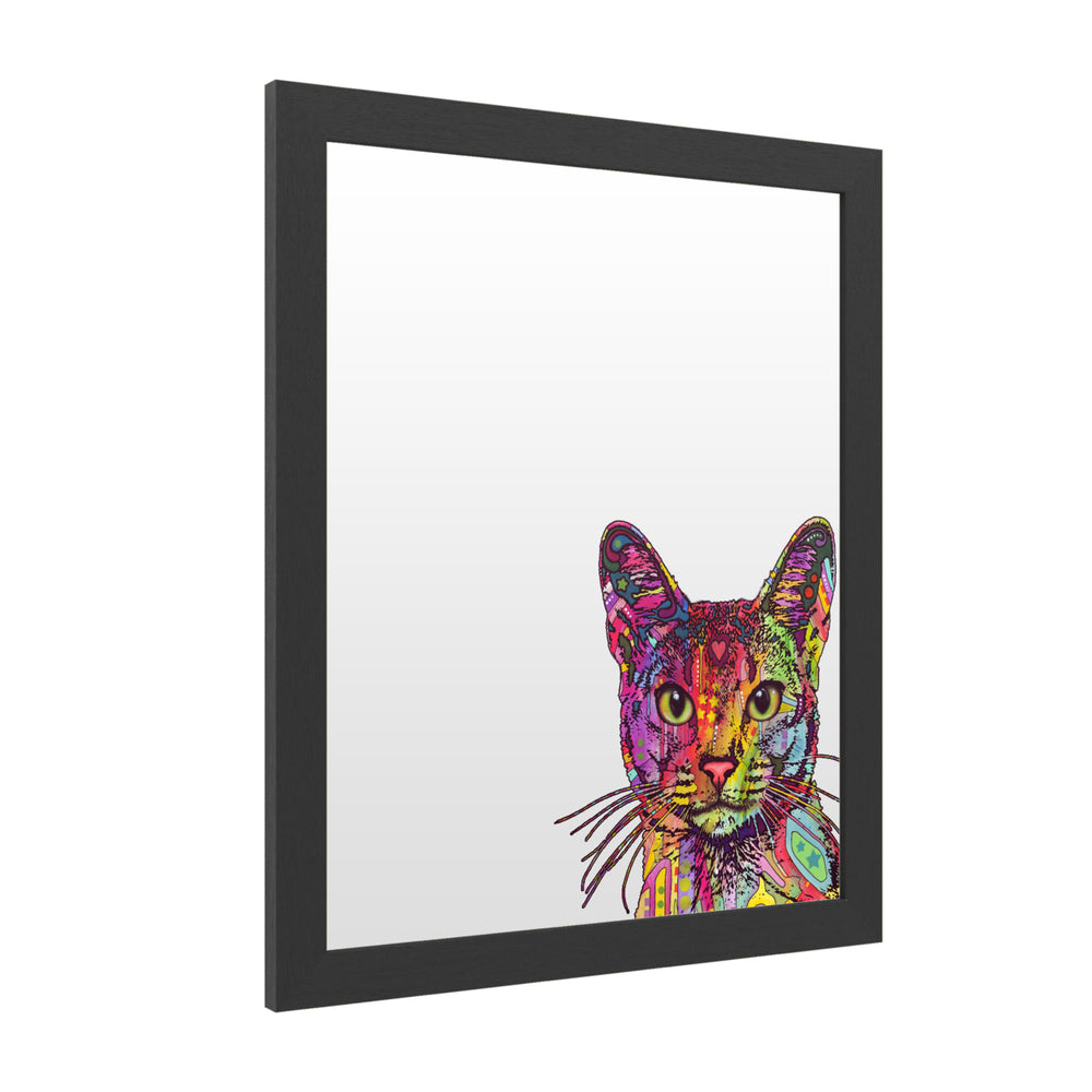 Dry Erase 16 x 20 Marker Board with Printed Artwork - Dean Russo Abyssinian White Board - Ready to Hang Image 2