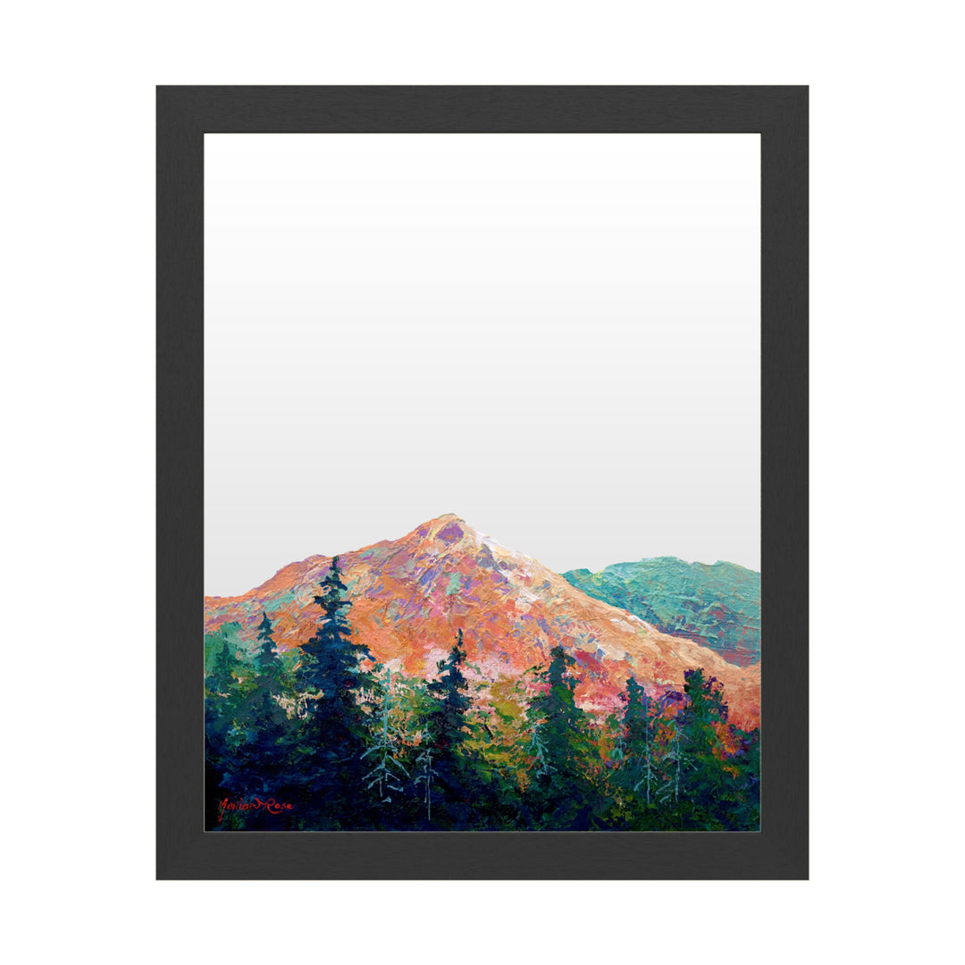 Dry Erase 16 x 20 Marker Board with Printed Artwork - Marion Rose Mtn Sentinel White Board - Ready to Hang Image 1