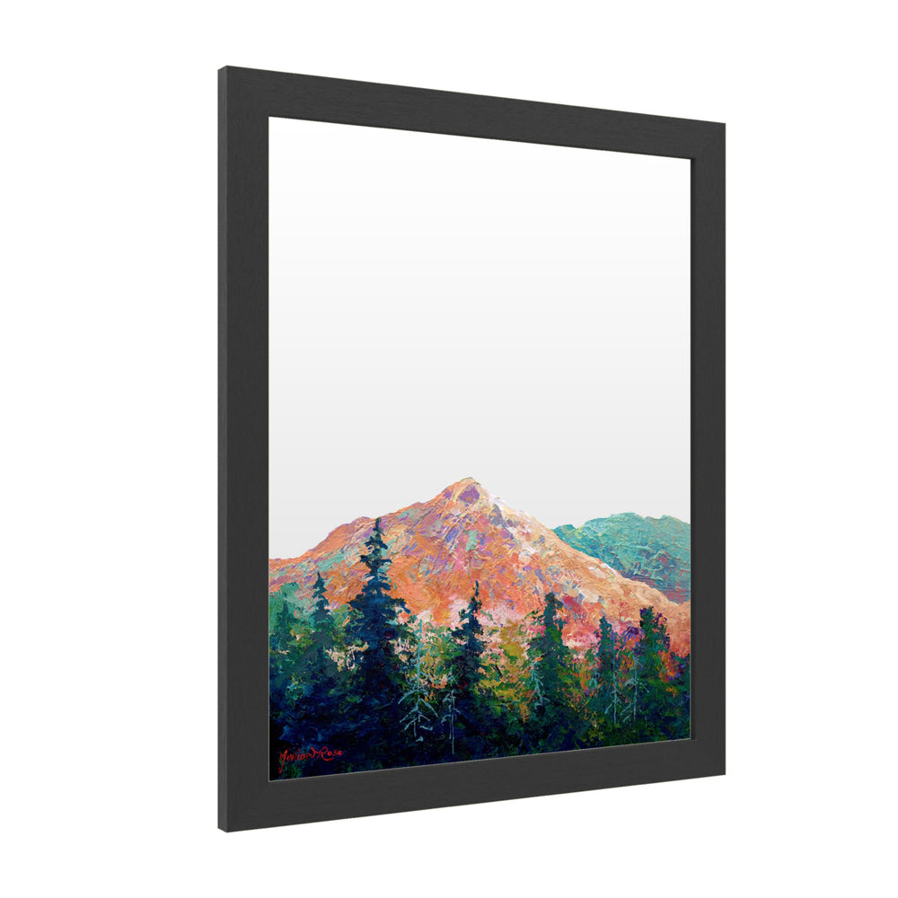 Dry Erase 16 x 20 Marker Board with Printed Artwork - Marion Rose Mtn Sentinel White Board - Ready to Hang Image 2