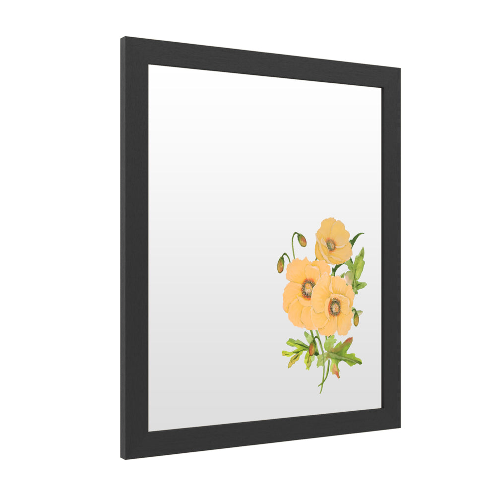 Dry Erase 16 x 20 Marker Board with Printed Artwork - Jean Plout Botanicals 8 White Board - Ready to Hang Image 2