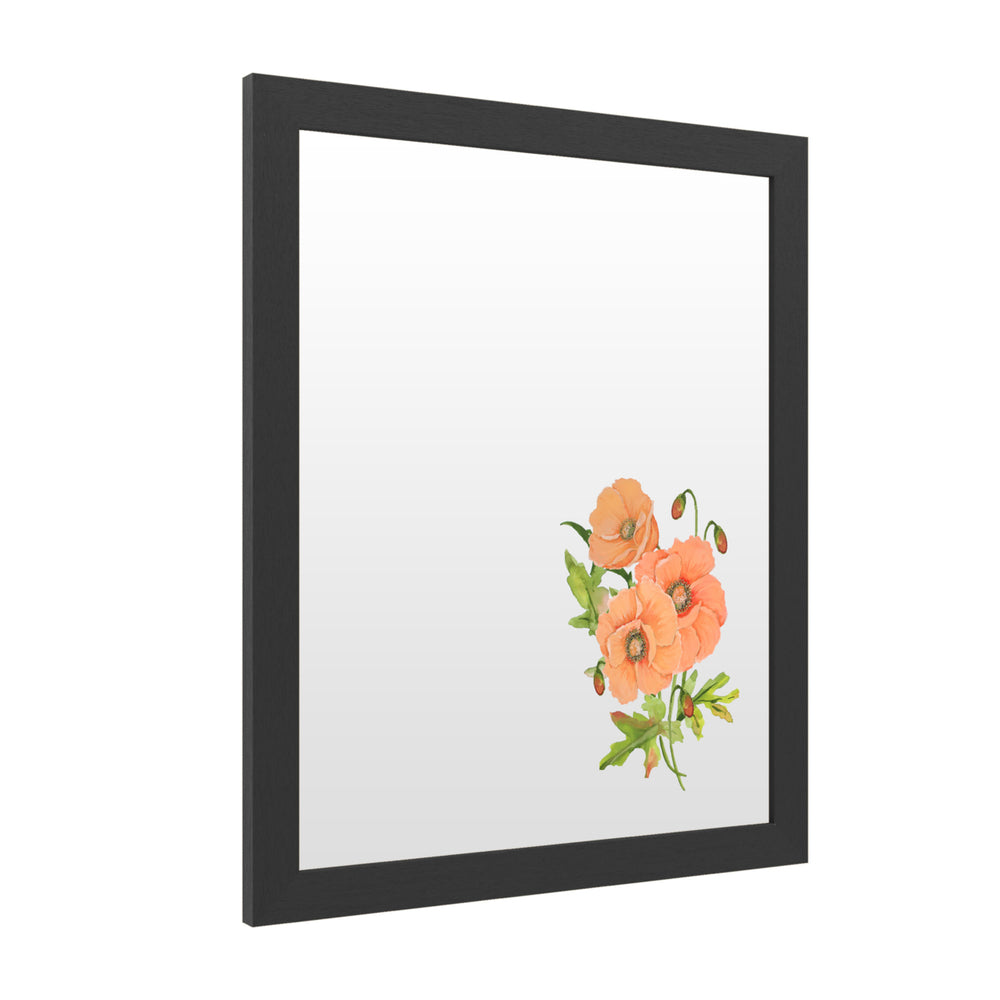 Dry Erase 16 x 20 Marker Board with Printed Artwork - Jean Plout Botanicals 5 White Board - Ready to Hang Image 2