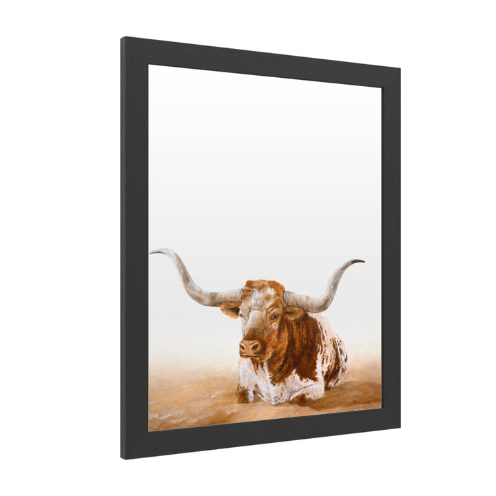 Dry Erase 16 x 20 Marker Board with Printed Artwork - Kathy Winkler Easy Rider Cows White Board - Ready to Hang Image 2