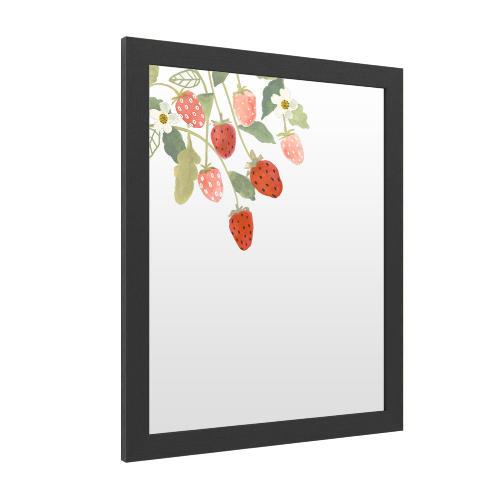 Dry Erase 16 x 20 Marker Board with Printed Artwork - Victoria Borges Fresh Fruit I White Board - Ready to Hang Image 2