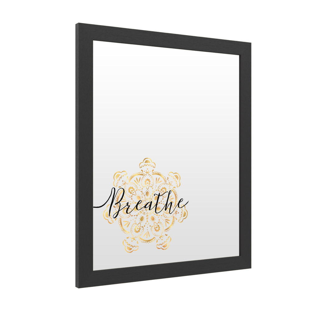 Dry Erase 16 x 20 Marker Board with Printed Artwork - Veronique Charron Namaste II White Board - Ready to Hang Image 2