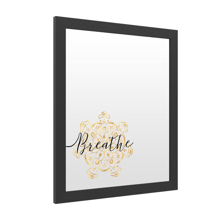 Dry Erase 16 x 20 Marker Board with Printed Artwork - Veronique Charron Namaste II White Board - Ready to Hang Image 2