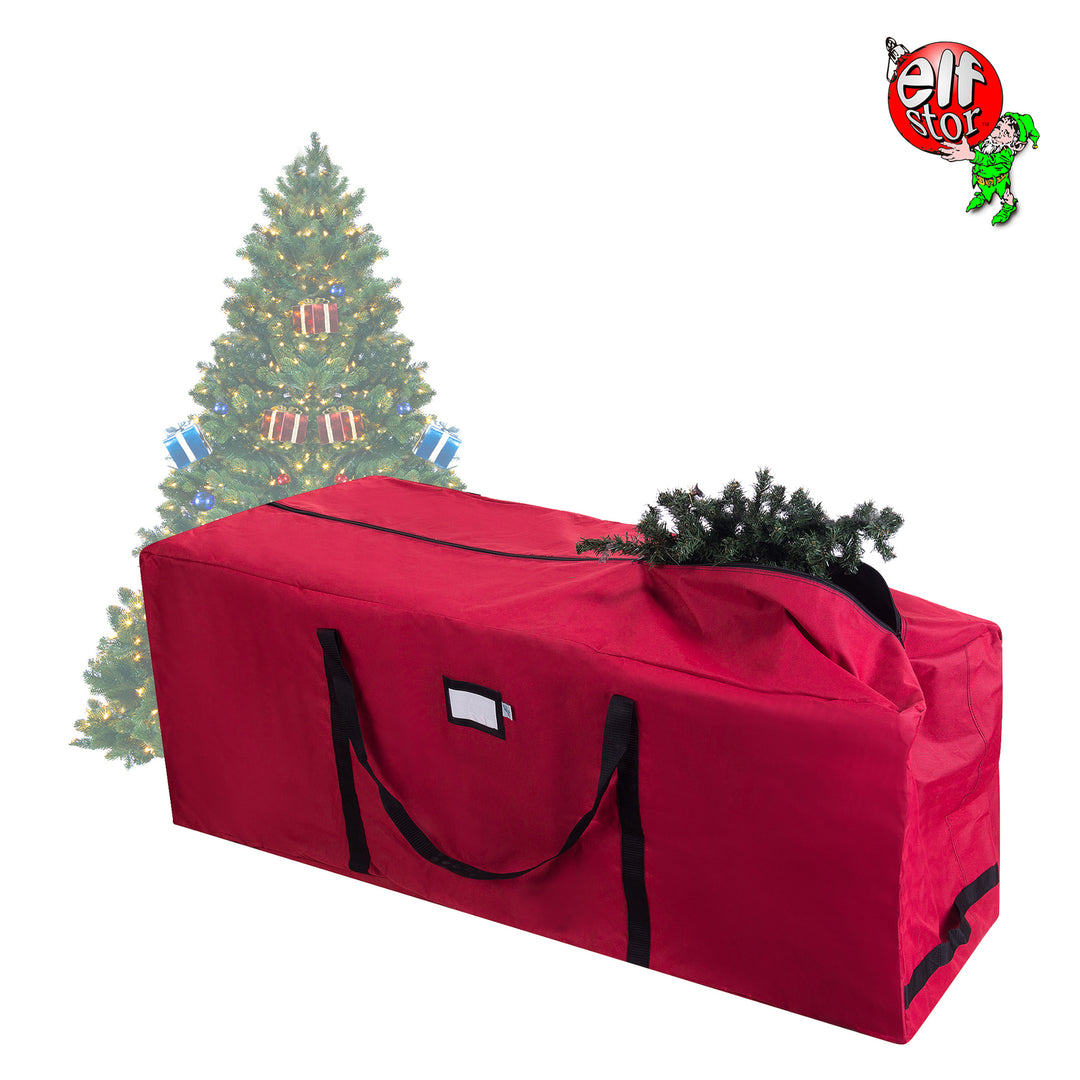 Christmas Tree Storage Bag on Wheels 12ft Rolling Duffel Strong Durable Material Image 2