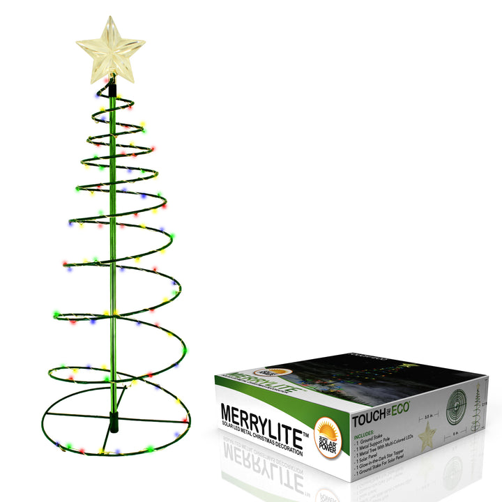 MERRYLITES: Solar Metal Multi-Color LED Christmas Decoration Image 4