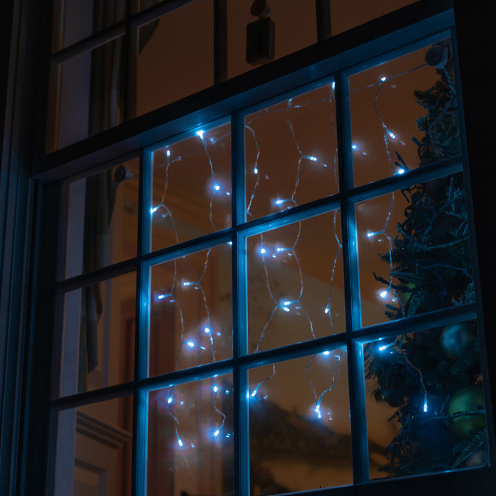 Drapelites Solar Window String Lights 42 LED Indoor Lights 6 Strands Eco-Friendly Image 4