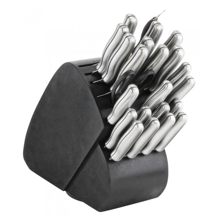 34-PIECE KNIFE SET - STEEL HANDLES Image 1