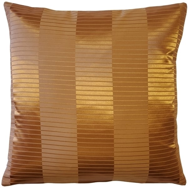 Pillow Decor Pinctada Pearl Copper Throw Pillow 19x19 Polyester Accent Pillow Image 1