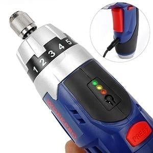 3.6V Cordless Screwdriver Fold-able Electric Screwdriver Rechargeable Screwdriver with Work Light Image 6