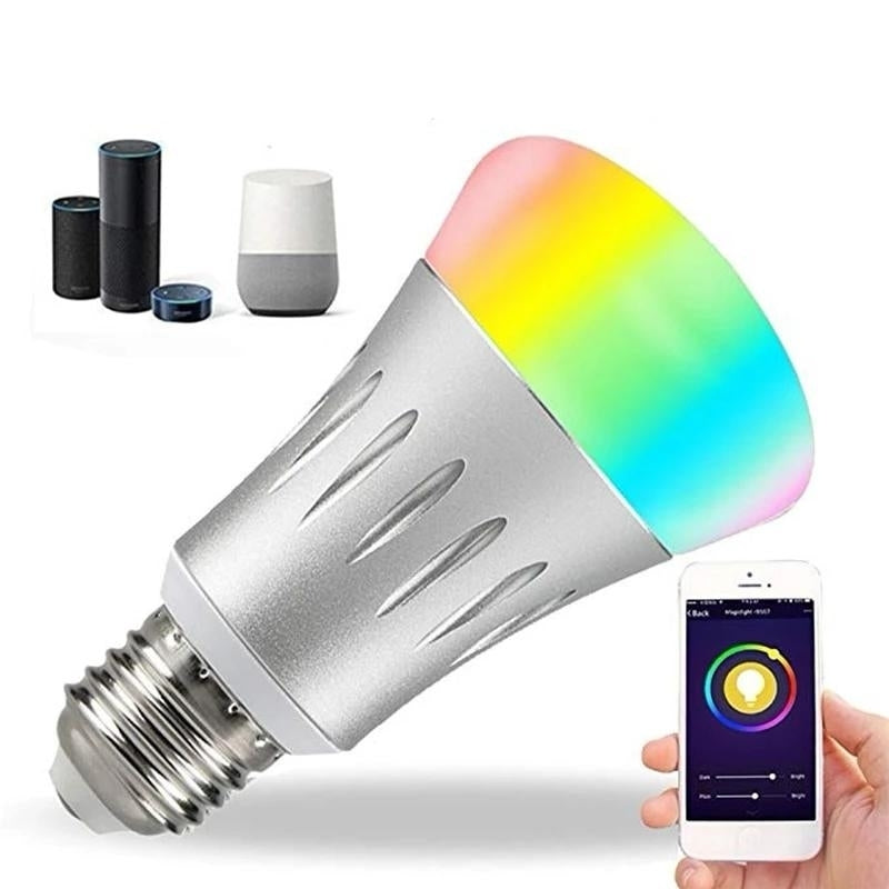 7W Smart LED Light Wireless Bulb Works with Remote Control Image 3